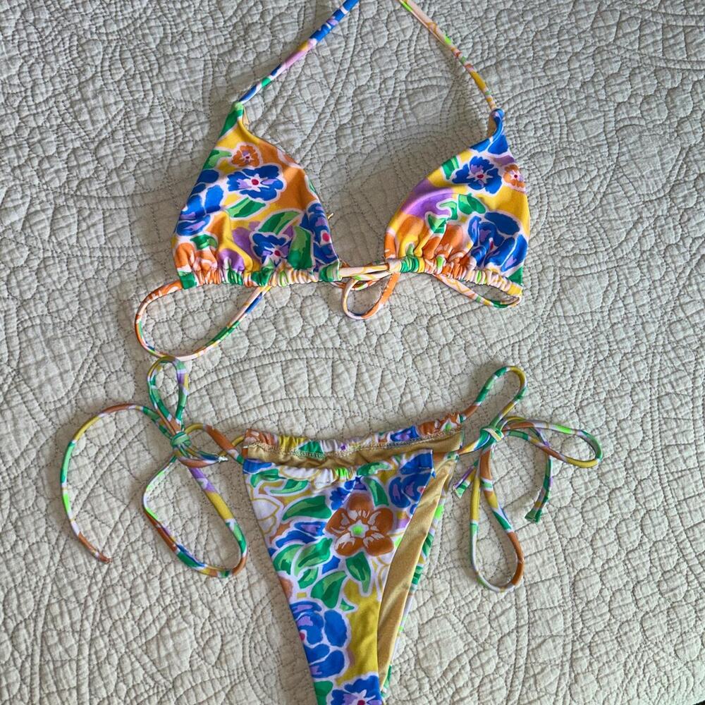 Princess Polly Multicolor Floral Bikini